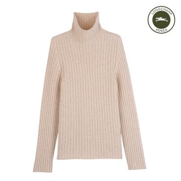 롱샴 [공식] 롱샴 FW25 하이넥 스웨터 61490PKY037