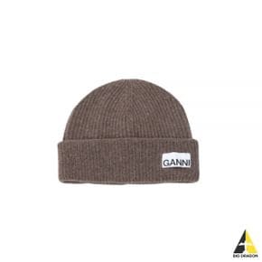 24FW WOOL RIB KNIT BEANIE (A6058 886) (울 리브 니트 비니)