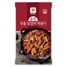 33 춘천 국물 닭갈비 떡볶이 950g (3인분)