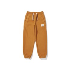 [공식]브라우니 마이크로플리스 조거 팬츠 키즈 MUSTARD