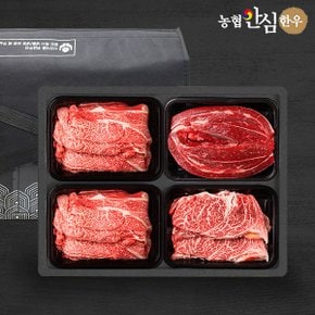 [명절 이후 배송][냉장][농협안심한우] 1등급 7호 1.2kg (등심300g+불고기300g+불고기300g+국거리300g)