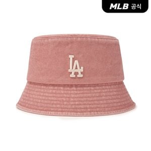 MLB [코리아공식] 베이직 버킷햇 드롭핏 LA (Mg.Pink)