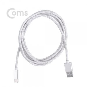 엠지솔루션 [IE102] Coms USB 3.1 Type C 케이블(3A) 2M, White