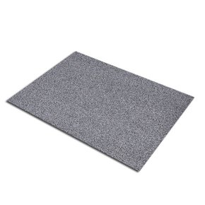 인조잔디PVC 현관매트 60X90cm/그레이 / 미끄럼방지 가게 업소용 발 발판 매트 깔판 현관 쿠션