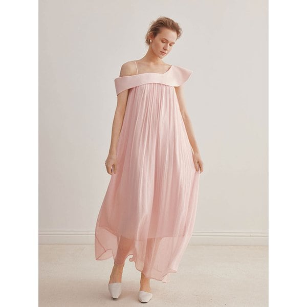 YY_Suspender mesh dress