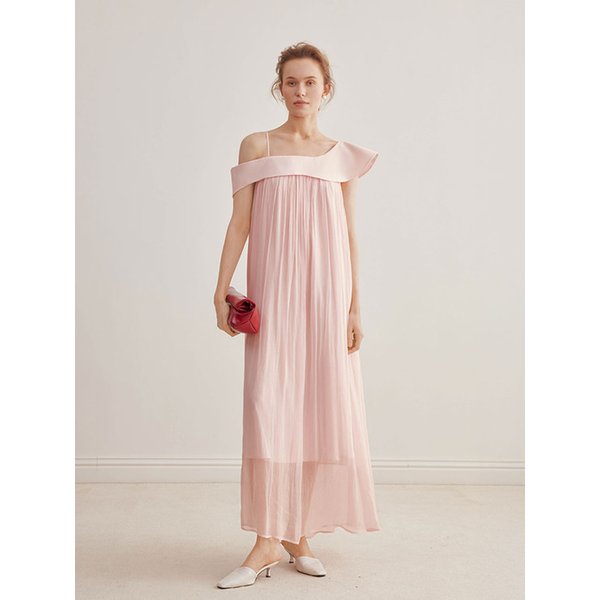 YY_Suspender mesh dress