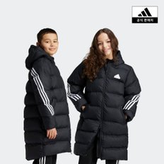 [adidas kids] (A130~A160) 퓨쳐아이콘 롱패딩 자켓 (IV9612)