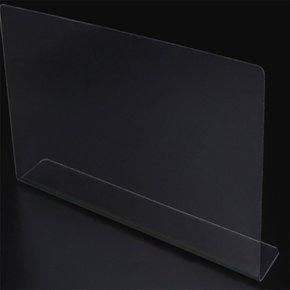 L형 칸막이 일반형 25X12CM 1P 다용도칸막이 투명칸막이정리함 업소용냉장고정리트레이 냉장고야채실칸막이