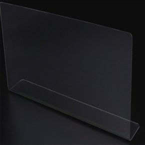 L형 칸막이 일반형 25X12CM 1P 다용도칸막이 투명칸막이정리함 업소용냉장고정리트레이 냉장고야채실칸막이