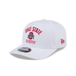 Ohio 스테이트 Buckeyes Optic 화이트 9SEVENTY Stretch-Snap Hat 9594950