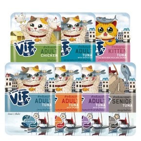 VIF 비프 파우치 75g 12개입 고양이간식