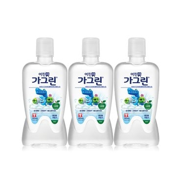 너만아는잡화점 동아제약 어린이 가그린 사과 380ml x 3개 /구강청결제 충치예방