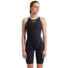 4658672 Arena Womens Powerskin Metallic Avio Carbon Core FX SL LE Open Back Tech Suit Swim