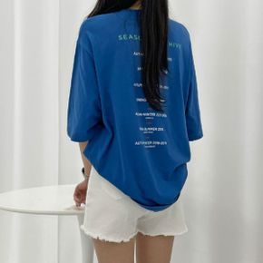 남여공용 시즌19 오버핏 반팔 티셔츠_P062793919