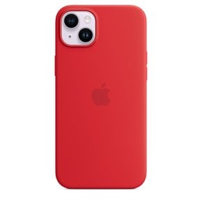 정품 맥세이프 아이폰 14 플러스 실리콘 케이스 (PRODUCT)RED MPT63FE/A