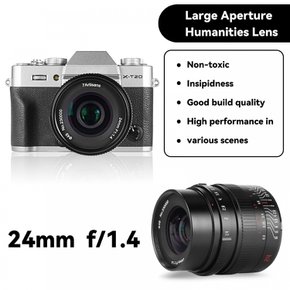 7artisans 24mm F1.4 APS-C 니콘 Z Z50 Z6 Z7 Z6 매뉴얼 프라임 렌즈 대형 조리개 마운트