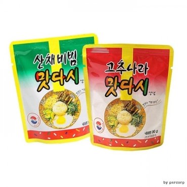  맛다시/고추나라/산채비빔/90g/만능소스/비빔장