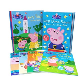 동방도서 [영어원서] Peppa Pig 페파피그 스티커북 22종 세트 - Paperback