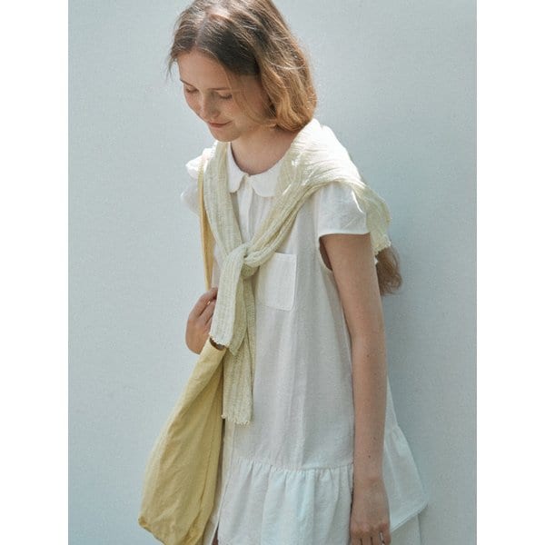 SEE-THROUGH CROP CARDIGAN_LIME