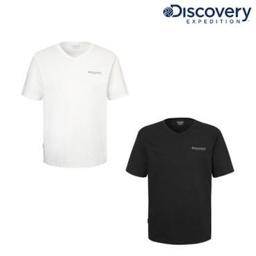 디스커버리 25 S/S [디스커버리] 프레시벤트 브이넥 반팔티셔츠   DXRS77053