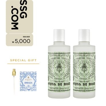 산타마리아노벨라 아쿠아 디 로즈 250ml*2 세트 (+SSG 5천원 + 미스트 펌프 + 이드랄리아 크림 2ml)