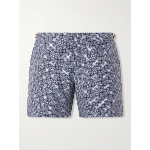 불독 스트레이트 미드 렝스 프린트 스윔 쇼츠 46376663163073551