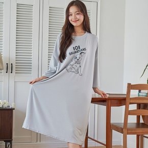 여성 홈웨어 달마시안 오버핏 원피스 잠옷 PAP_C2836