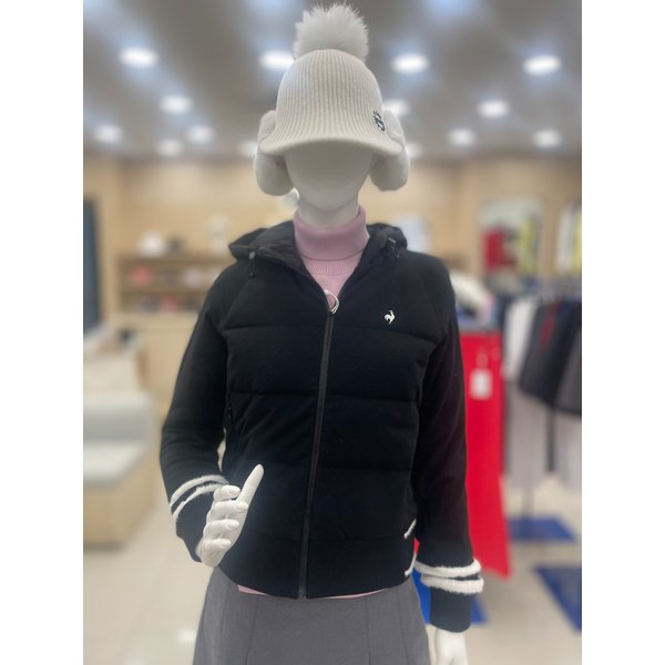 [여주점] 여성 후드 스웨터 하이브리드 아우터 GP422LKCO1 BLCK