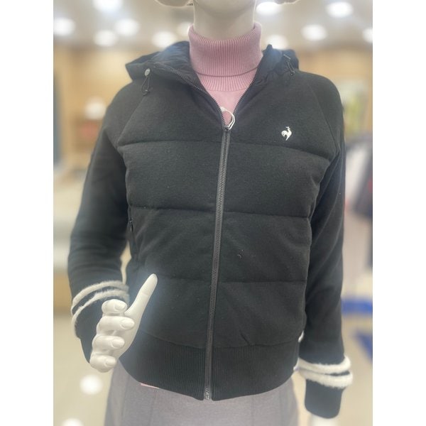 [여주점] 여성 후드 스웨터 하이브리드 아우터 GP422LKCO1 BLCK