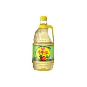 오뚜기 사과식초 숙성 조미료 소스 발효식품 1.8L 6개