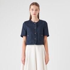 칼라리스 크롭 패치포켓 자켓 EGJKOE9900