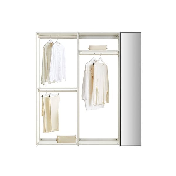 뉴로브 에센셜 드레스룸세트 198cm 거울형