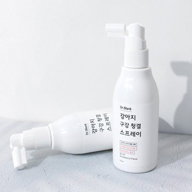 강아지 구강청결 입냄새제거 스프레이 120ml 딸기향