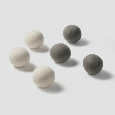 JAJU 양모 건조기볼 세트 7cm 6개    J73N9030093