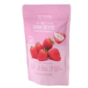 국산 딸기 그대로 100% 딸기칩 20g