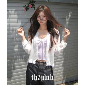 / 두얏 여리핏 썸머 시스루 프릴 가디건
