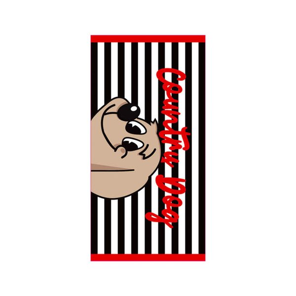 Country Dog Beach Towel
