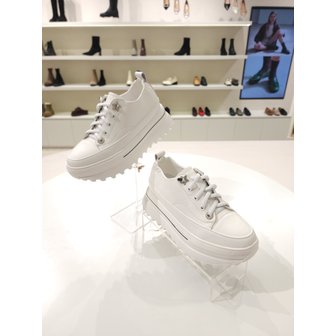 BABARA [부산점] [바바라] 7cm 밴딩끈 큐빅 스니커즈 BBJ175