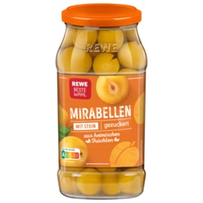 독일 레베 REWE Beste Wahl 베스트발 미라벨 자두 병조림 385g