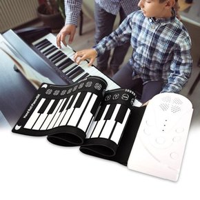 어린이 초등학생 접이식 책상용 피아노 49KEY
