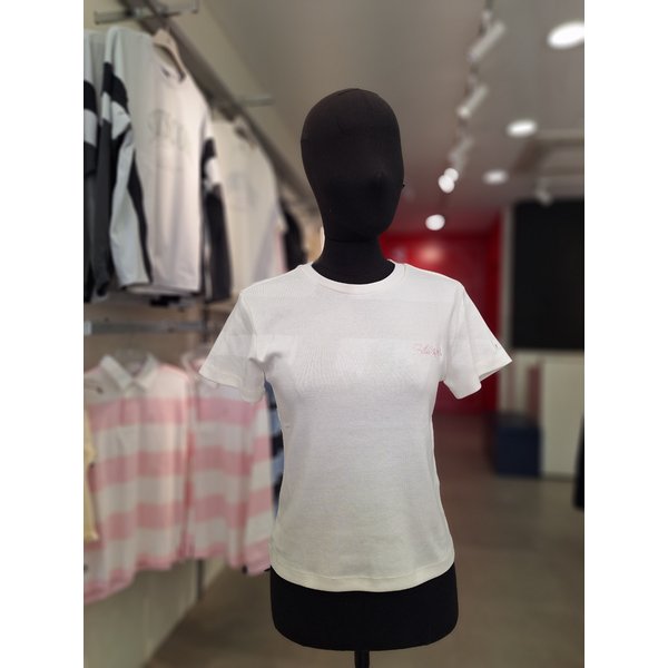 [여주점] FS2RSH2154F CRM 스몰로고 그래픽 반팔티 여성용