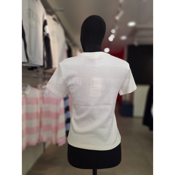 [여주점] FS2RSH2154F CRM 스몰로고 그래픽 반팔티 여성용