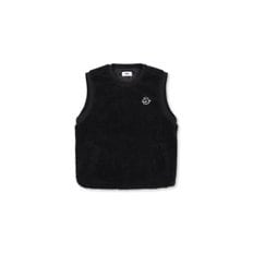 Women Fleece sleeveless pullover vest_WWVAW24901BKX