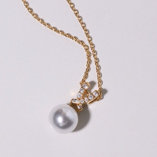 브니모아 진주 목걸이(8mm) NA0514