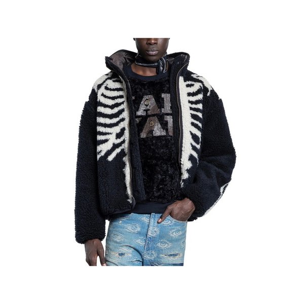 본 보아 플리스 자켓 리버시블 블루종 블랙 K2412LJ146 BLACK