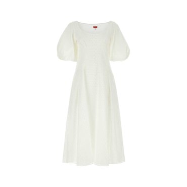 겐조 DRESSES Womens Dress FD52RO1169FG 02 White