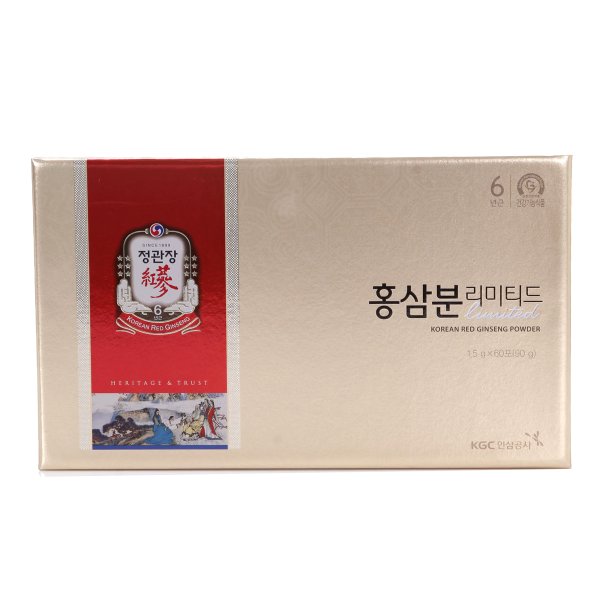 [정관장] 홍삼분 리미티드 90g (1.5g*60포)[쇼핑백동봉]