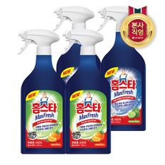 홈스타 맥스프레쉬 욕실청소용 500ml x 4개 (욕실용/주방용 택1)..