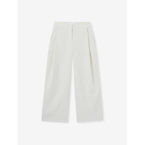 coduroy wide pants_cream