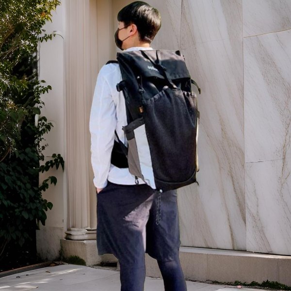 [옷자락] 남성 생활방수 캠핑 60L 캐주얼 백팩